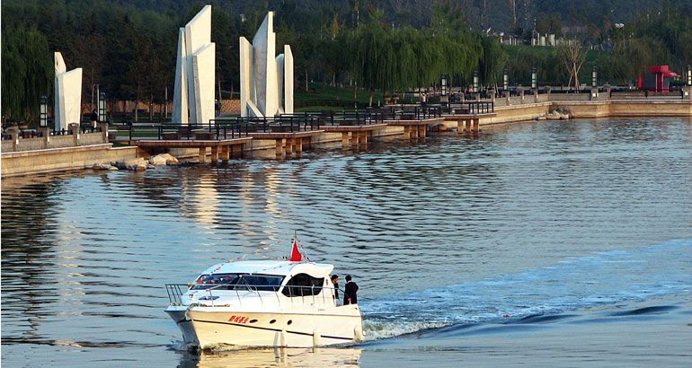 船行帆影-大运河