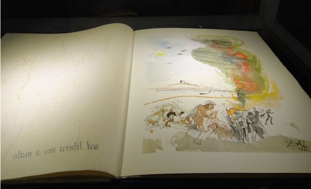 天主经 达利（西班牙）石版印刷 1966