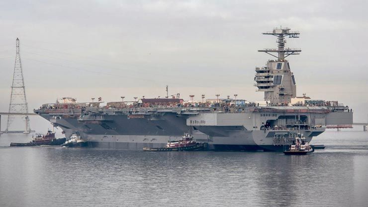 美国海军 福特 号航母将推迟两年至2021年部署