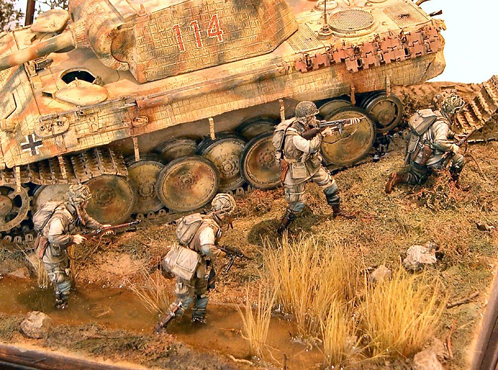 虎式猎豹纷纷现身:国外模型高手逼真还原欧洲