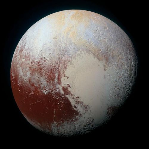 NASA公布冥王星新3D图像 大范围薄雾如冰雪仙境