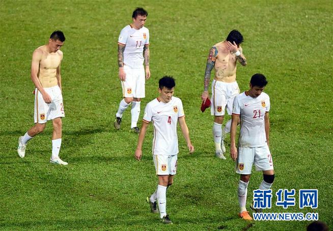 （名人相册&middot;体育）（2）足球&mdash;&mdash;世预赛：中国队平中国香港队