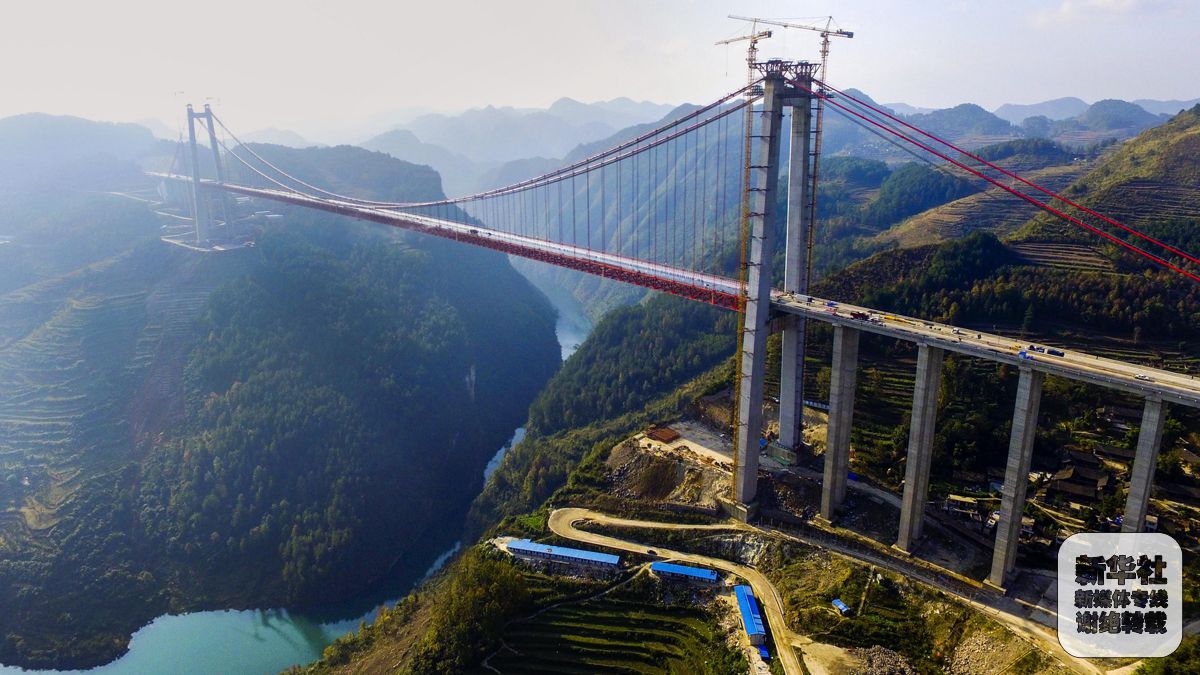 贵瓮高速清水河大桥建设进入冲刺阶段(2)-千龙网·中国首都网