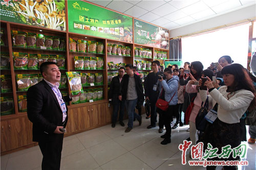 全国网媒记者参观九江市三品电子商务有限公司