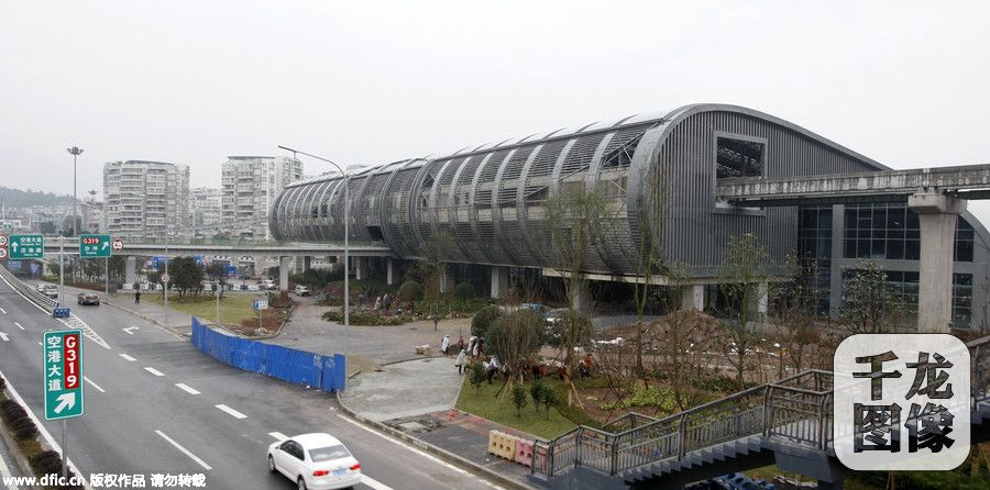 渝北区双凤桥交通换乘枢纽投入使用