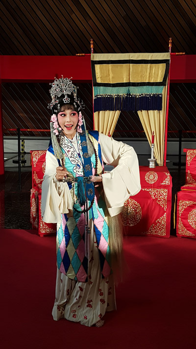 昆曲折子戏演出精彩不断。-千龙网实习记者-梁祎摄