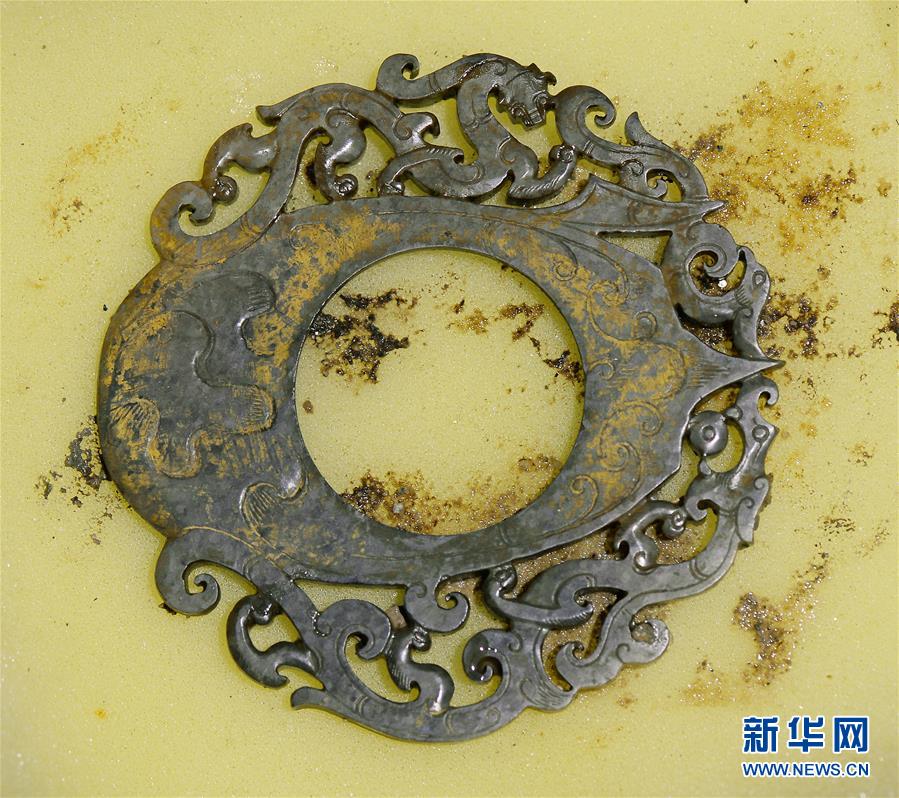 （文化）（2）南昌西汉海昏侯墓出土多件精美玉器