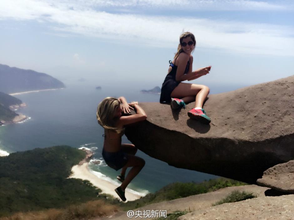 揭秘让人“肝颤”的悬崖惊险照拍摄方法