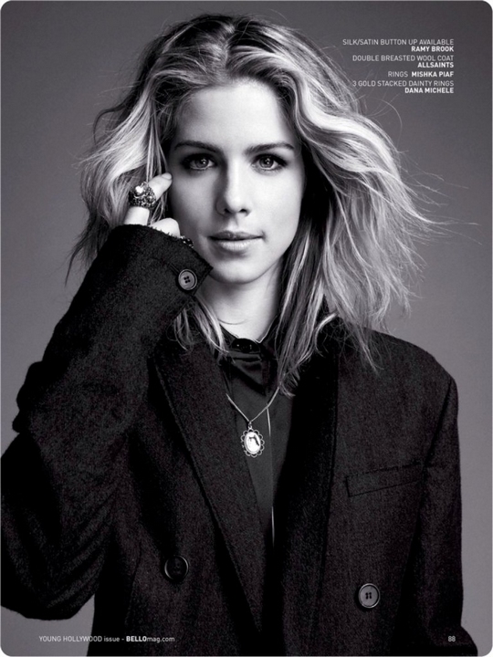 加拿大女星艾米莉黑白大片(9)-千龙网·中国首