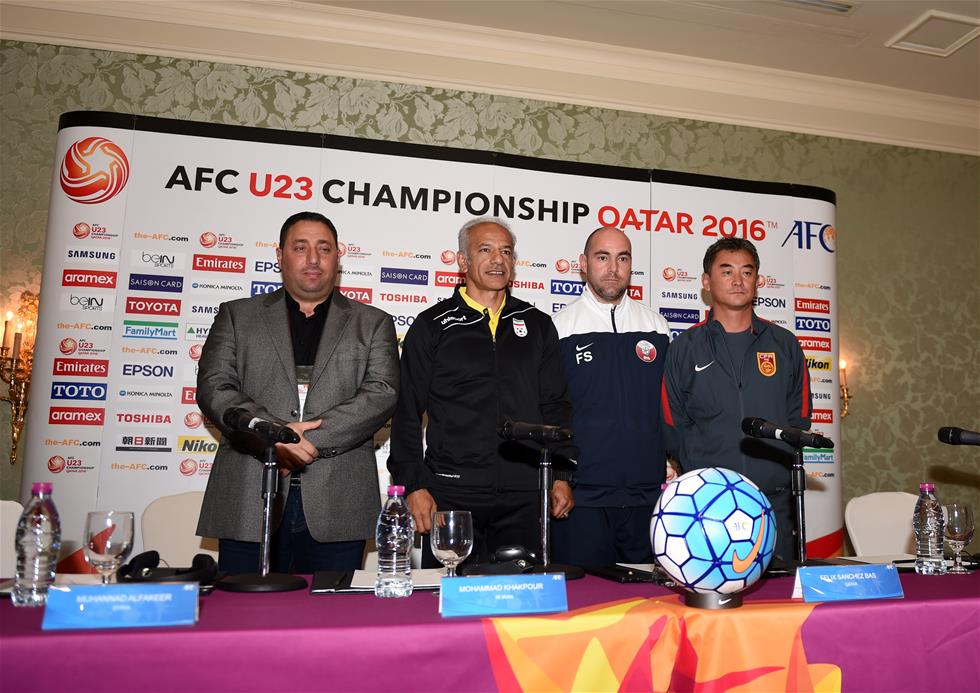 2016亚足联U23锦标赛举行新闻发布会-千龙网