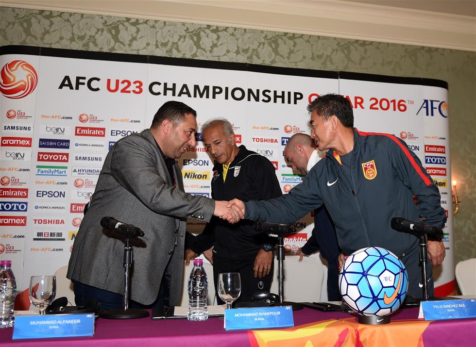 2016亚足联U23锦标赛举行新闻发布会-千龙网