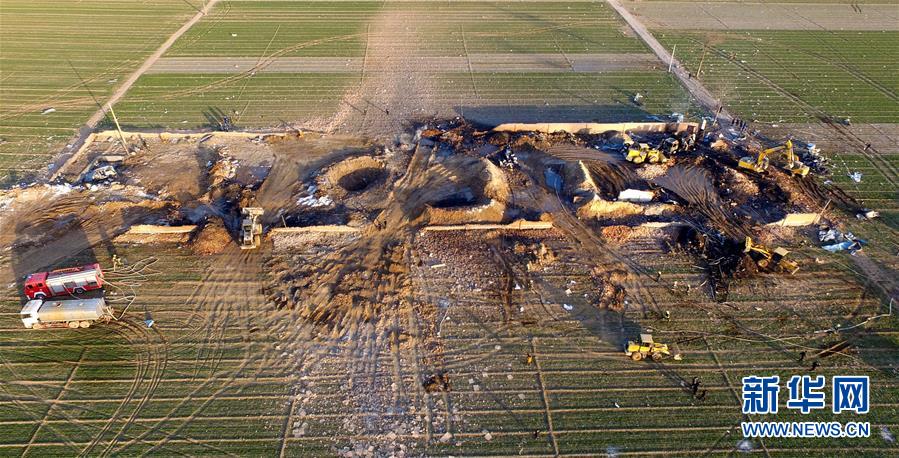 （新华直击）河南鞭炮厂爆炸死亡人数升至10人 责任人已被控制