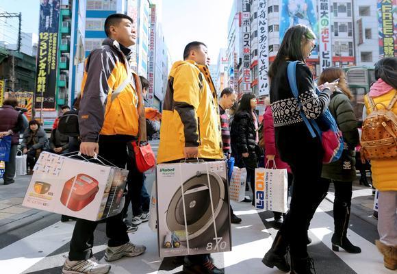 2015年访日游客数增幅近50% 连续3年创最高纪录