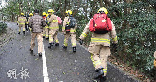 超强寒潮袭港:大帽山85人受伤 逾百人被困飞鹅山