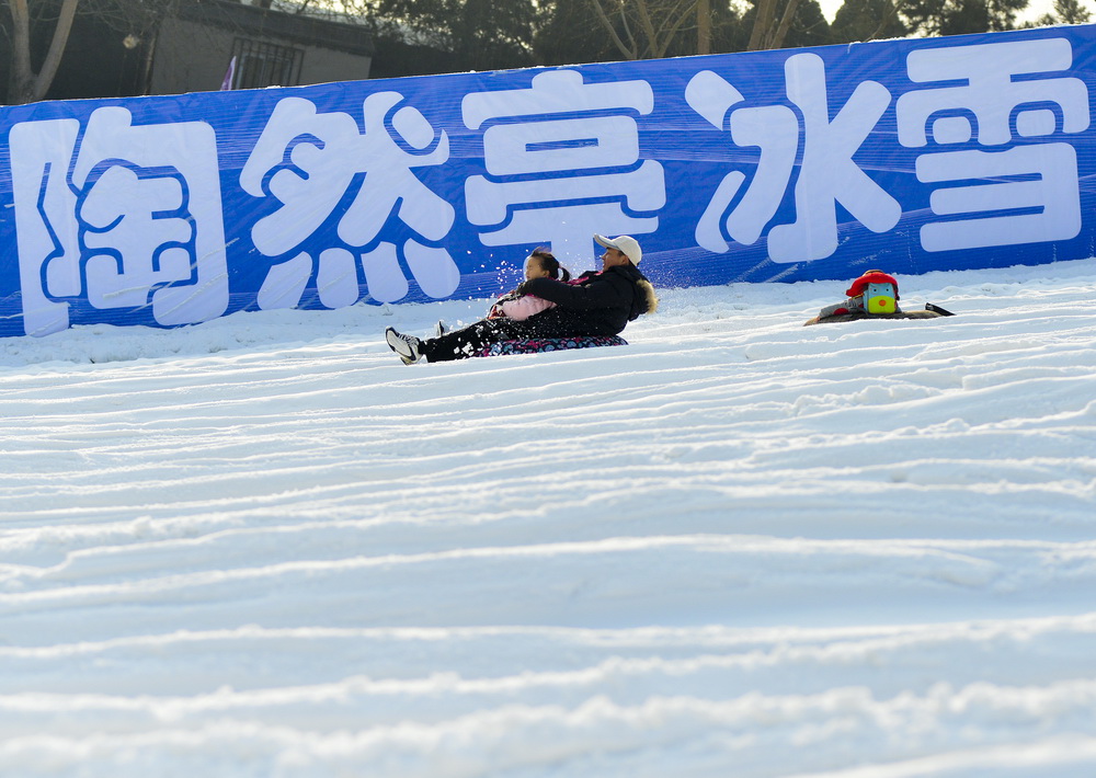 组图：北京陶然亭冰雪嘉年华迎新年【13】