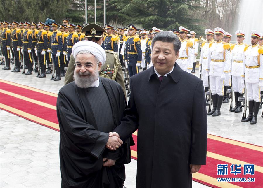 （XHDW）（3）习近平同伊朗总统鲁哈尼举行会谈
