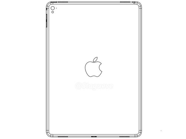 苹果iPad Air 3设计图曝光 配备LED闪光灯