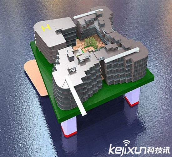 海上家园！2020年美国将建造一座海上漂浮城市