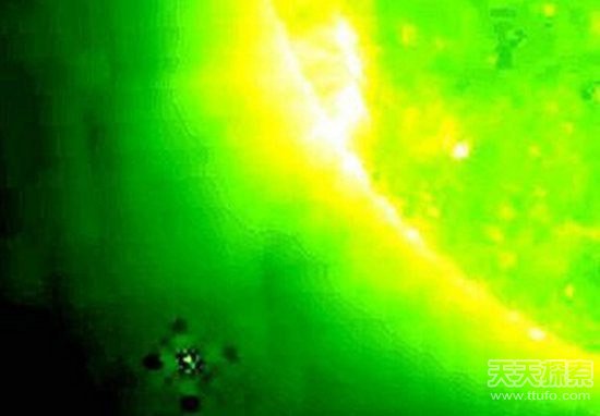 有图有真相！太阳内部竟隐藏着神秘外星人