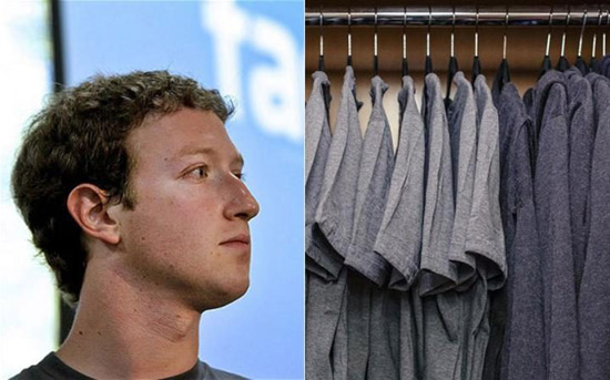 整个衣橱只有两款灰色衣服 扎克伯格是天才还是疯子？