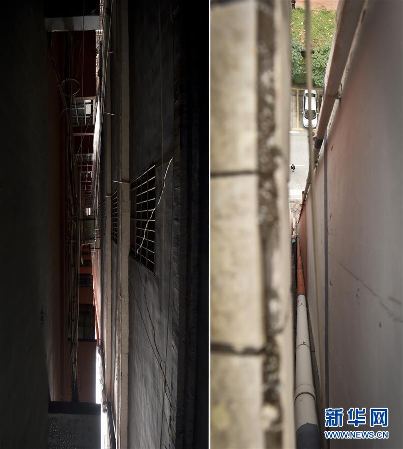 （社会）（4）深圳：“握手楼”成“接吻楼”　居民紧急撤离
