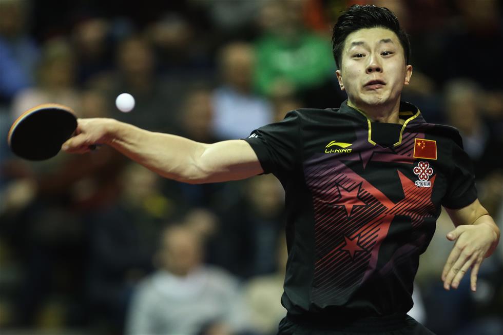 德国公开赛:马龙夺得男单冠军(图)(4)-千龙网·