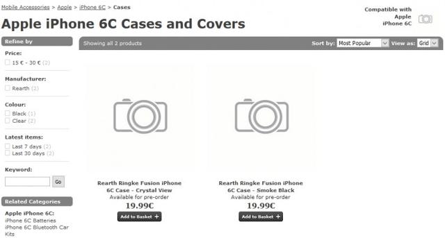 4寸屏iPhone 5SE保护套上架 4月国内开卖