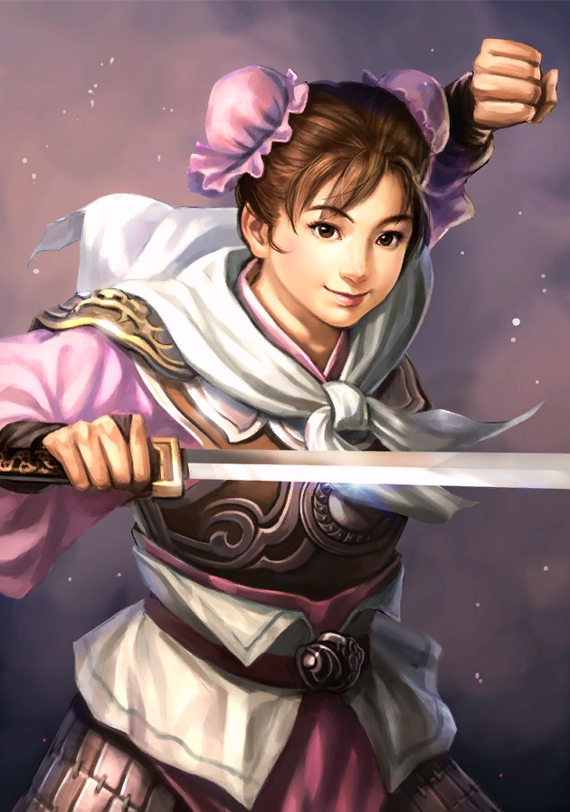 经典系列游戏《三国志13》女武将头像立绘高清图【12】
