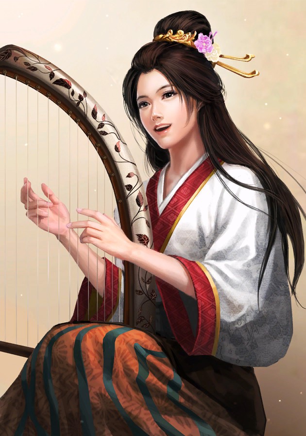 经典系列游戏《三国志13》女武将头像立绘高清图【19】