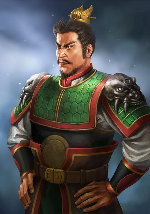 经典系列游戏《三国志13》男武将头像立绘高清图【42】