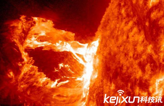 太阳黑子还是神秘时空漩涡？太阳表面的巨大空洞