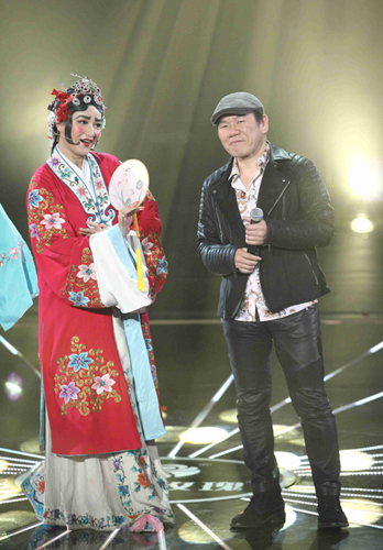 瞿颖、赵传演唱互动