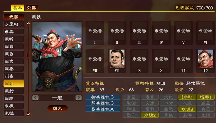 周朝，汉末荆南反贼。与区星、郭石等举兵叛乱，后被长沙太守孙坚所杀。