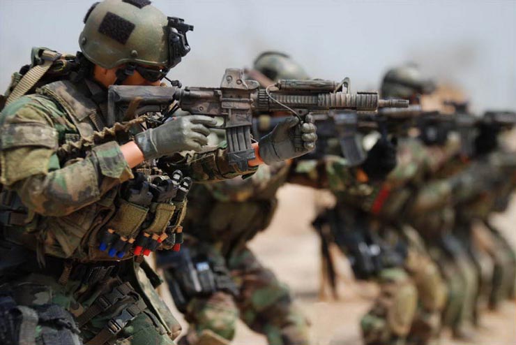 美军特种部队震慑极端武装:你不知道晚上谁会