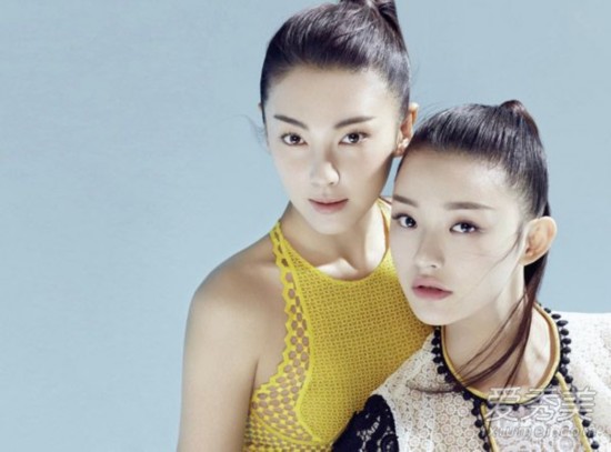 《美人鱼》林允张雨绮发型PK 谁是最美星女郎