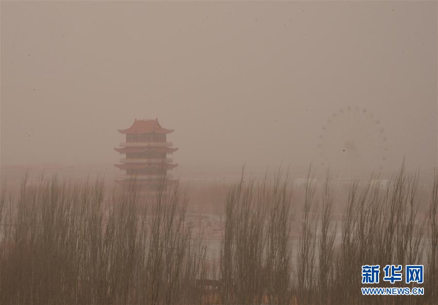 #（生态）（2）甘肃河西地区出现沙尘天气 