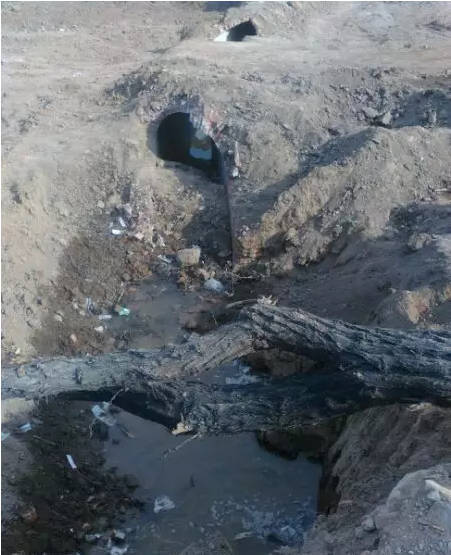 河南安阳拆迁工地现防空洞 几乎贯穿全城