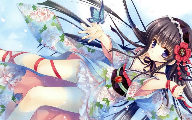 组图：日本动漫和服少女精美图集赏【2】