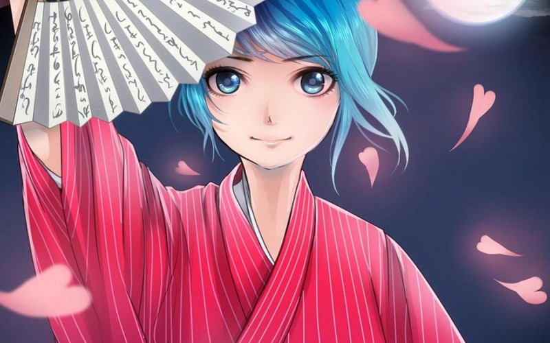 组图：日本动漫和服少女精美图集赏【3】