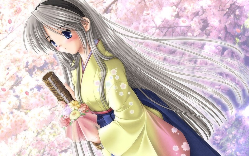 组图：日本动漫和服少女精美图集赏【11】
