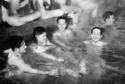 战犯每周洗一次热水澡