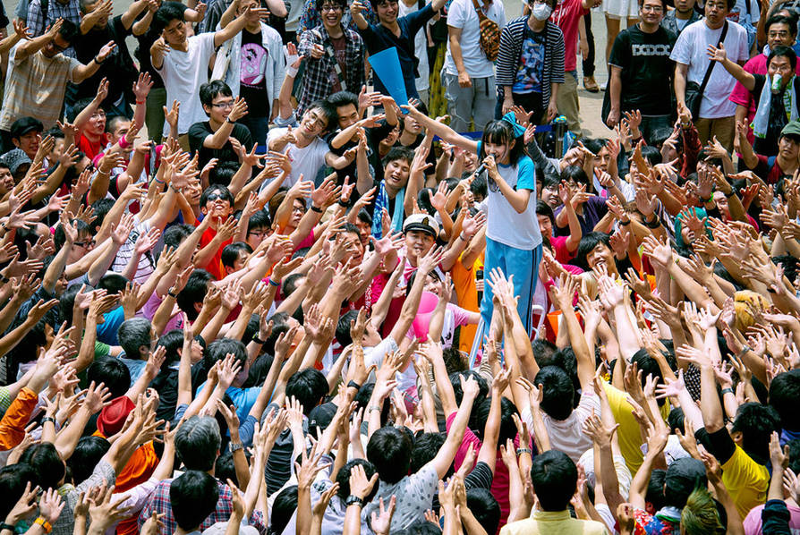 街拍:奇葩的日本民族 怪异的岛国文化(2)