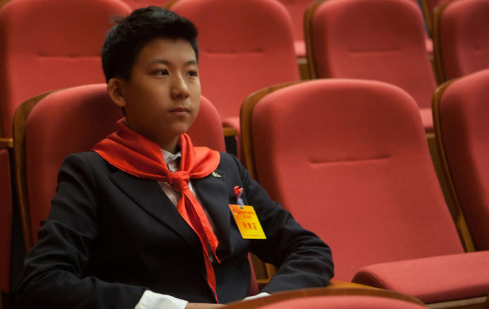 模拟政协青少年提案上全国两会 你真懂“阿玛尼男孩”吗？