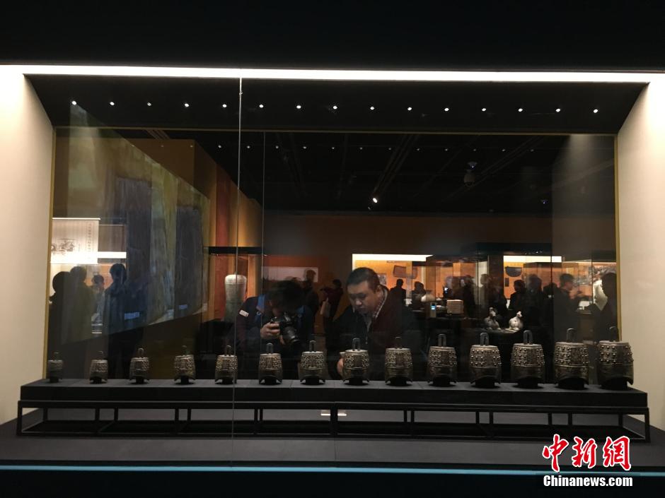 海昏侯墓441件文物亮相北京 各类金器亮眼