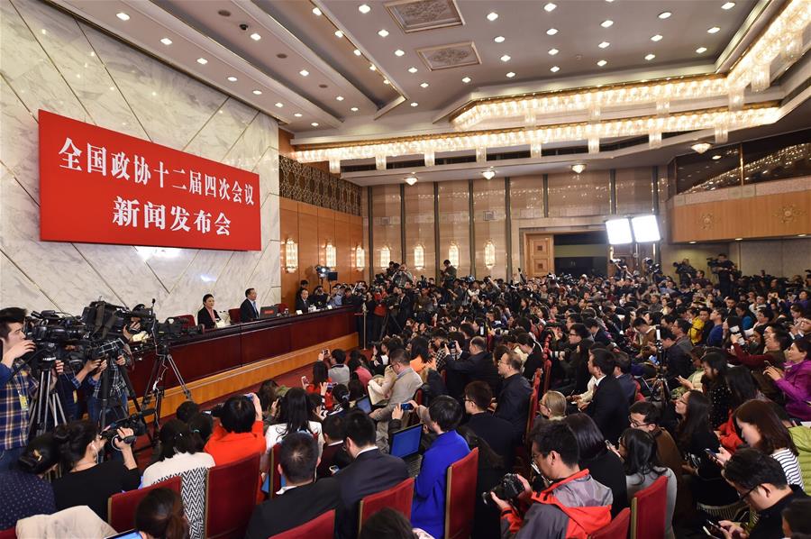(TWO SESSIONS)CHINA-BEIJING-CPPCC-PRESS CONFERENCE (CN)