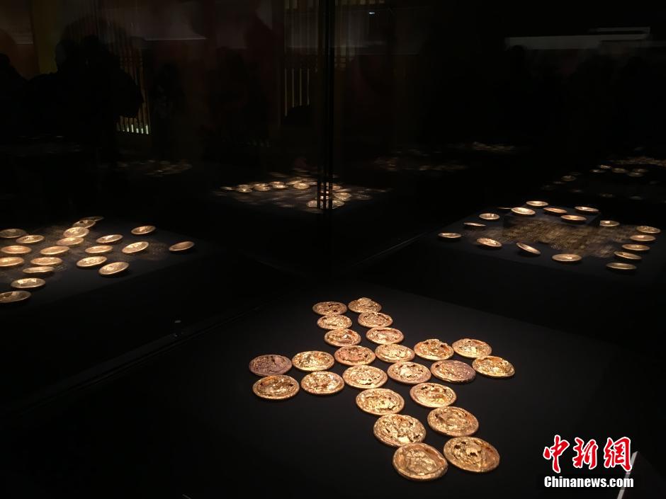 海昏侯墓441件文物亮相北京 各类金器亮眼