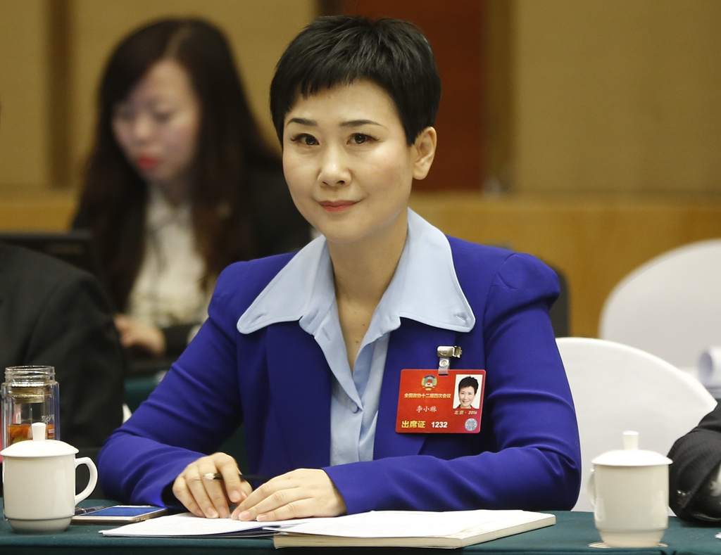 　　2016年3月4日，北京，全国政协委员、中国大唐集团公司副总经理李小琳参加经济组小组讨论时发言。