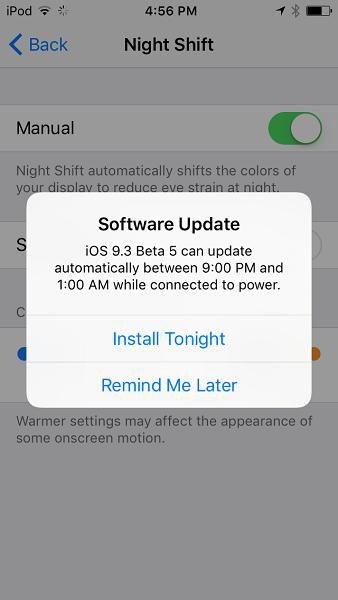 iOS 9.3加入强制升级措施 太霸道了！