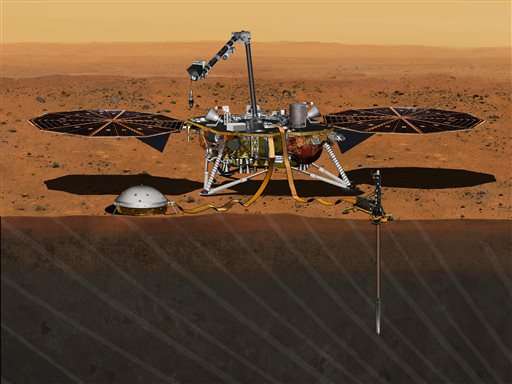 NASA将重启火星计划：2018年发射InSight探测器
