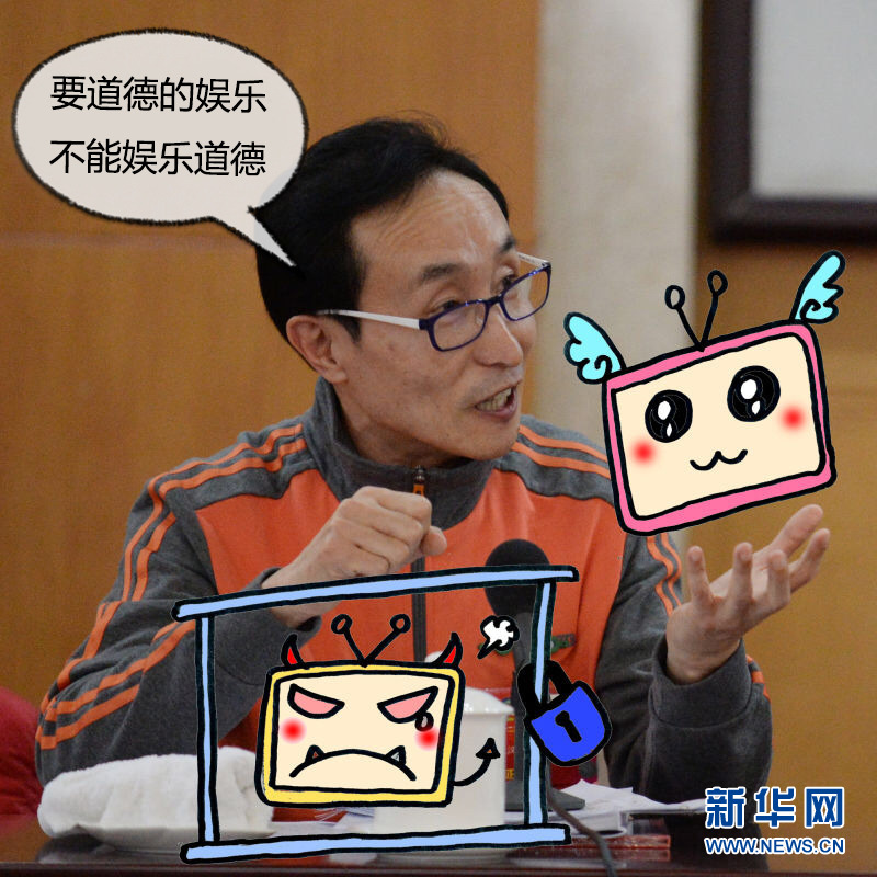 3月5日，全国政协委员巩汉林在小组讨论中发言。 摄影：新华社记者陈子夏制图：新华社记者陈子夏